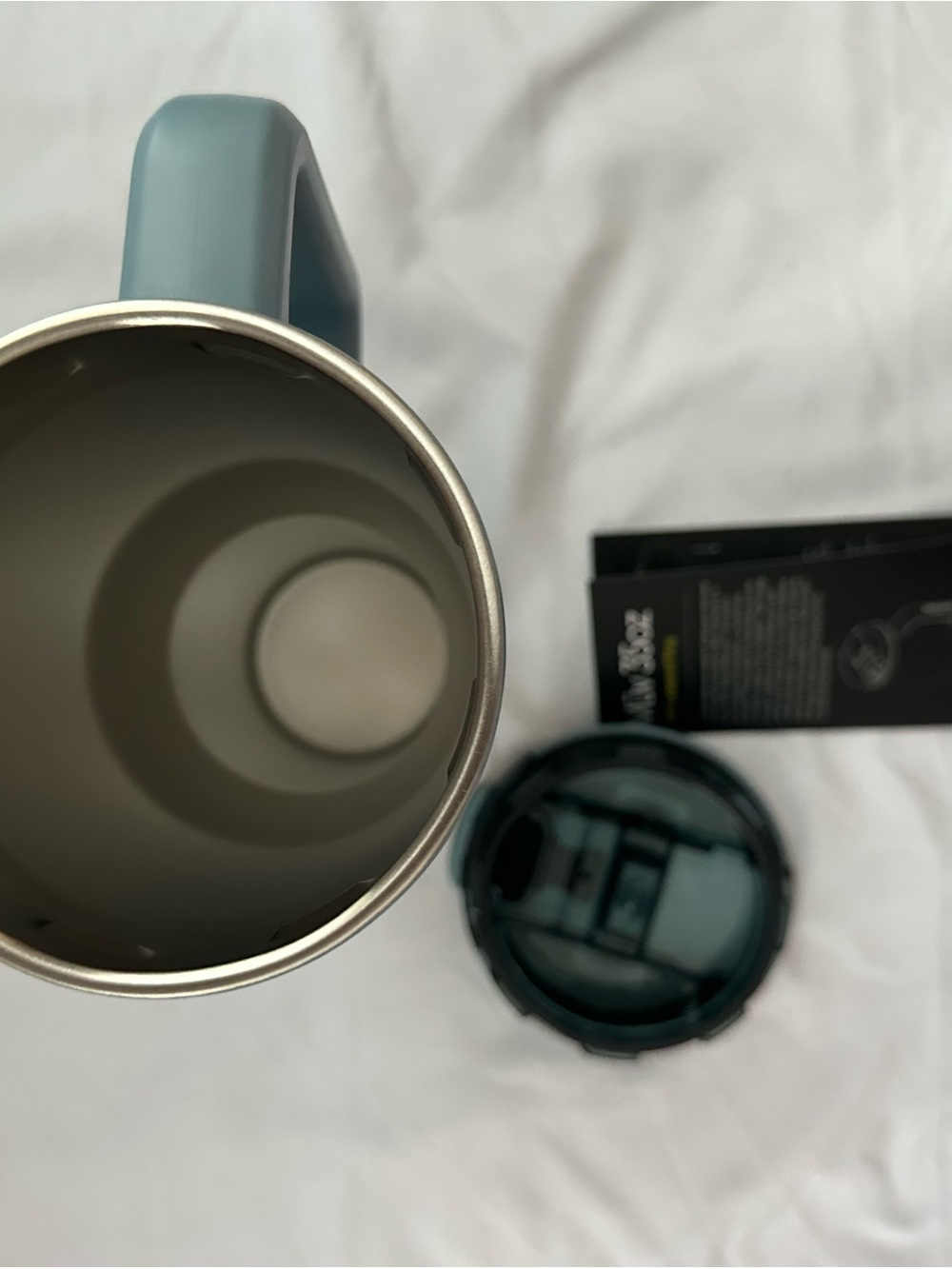 BrüMate Müv 35oz Leakproof Coffee Mug Mist Handle Cup Holder Friendly NWT - Picture 9 of 11